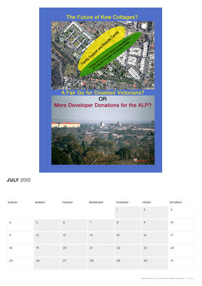 Calendar July
                                          2010