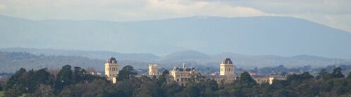 Willsmere viewed from Melbourne CBD