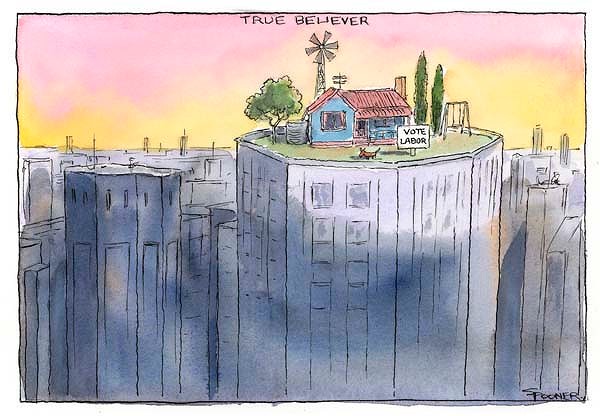 Spooner's True
                                      Believer Cartoon